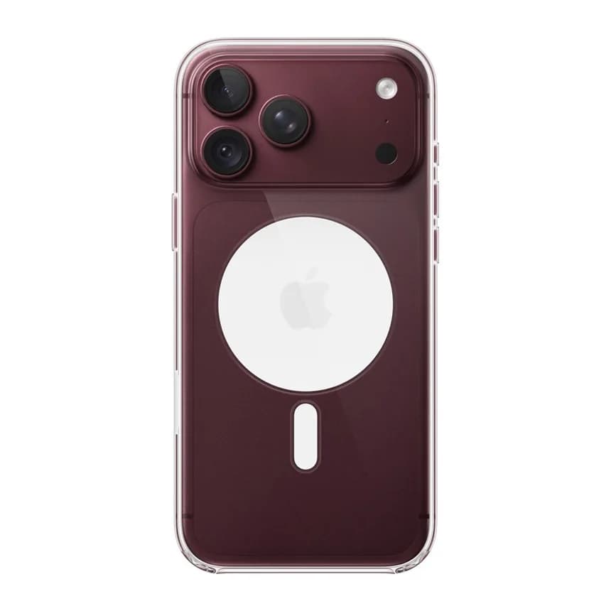 Ốp lưng Apple Clear Case MagSafe iPhone 18 Pro Max (trong suốt)