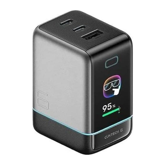 Củ sạc Cuktech 6 Ultra 100W 3 cổng (AD653U)