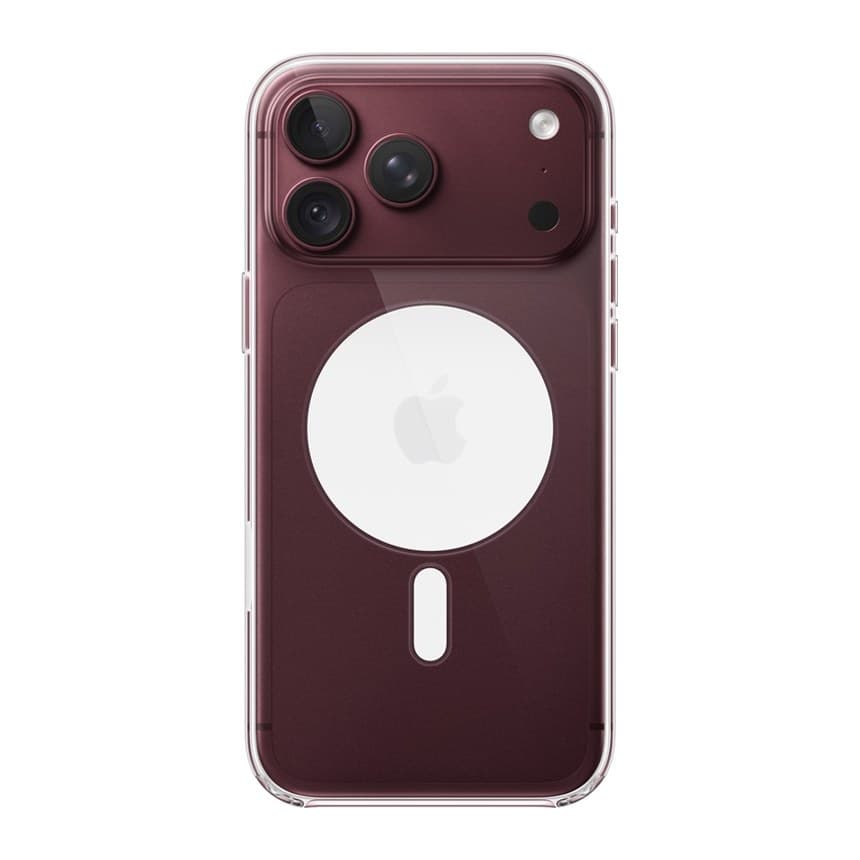 Ốp lưng Apple Clear Case MagSafe iPhone 18 Pro Max (trong suốt)